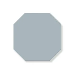 Klinker - Oktagon 10 x 10 cm gråblå