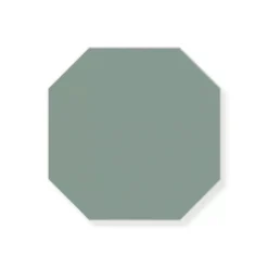 Klinker - Oktagon 10 x 10 cm grön