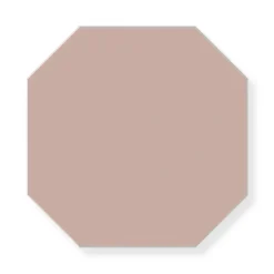 Klinker - Oktagon 15 x 15 cm rosa