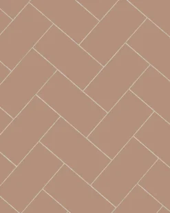 Klinker - Rektangel 10 x 20 cm gammelrosa