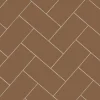 Klinker - Rektangel 10 x 20 cm havana