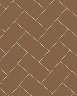 Klinker - Rektangel 10 x 20 cm havana