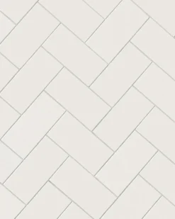 Klinker - Rektangel 10 x 20 cm vit