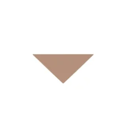 Klinker - Triangel 5/5/7 cm gammelrosa