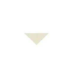 Klinker - Triangel 3,5/3,5/5 cm gulvit