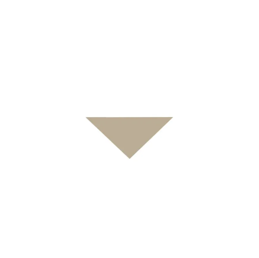 Klinker - Triangel 3,5/3,5/5 cm linne