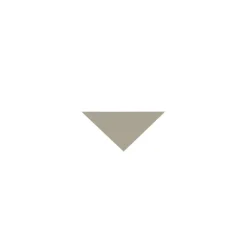 Klinker - Triangel 3,5/3,5/5 cm ljusgrå