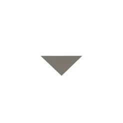 Klinker - Triangel 3,5/3,5/5 cm mörkgrå