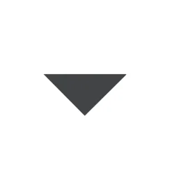 Klinker - Triangel 5/5/7 cm svart