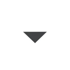Klinker - Triangel 3,5/3,5/5 cm svart