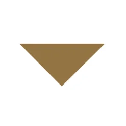 Klinker - Triangel 7/7/10 cm toffee
