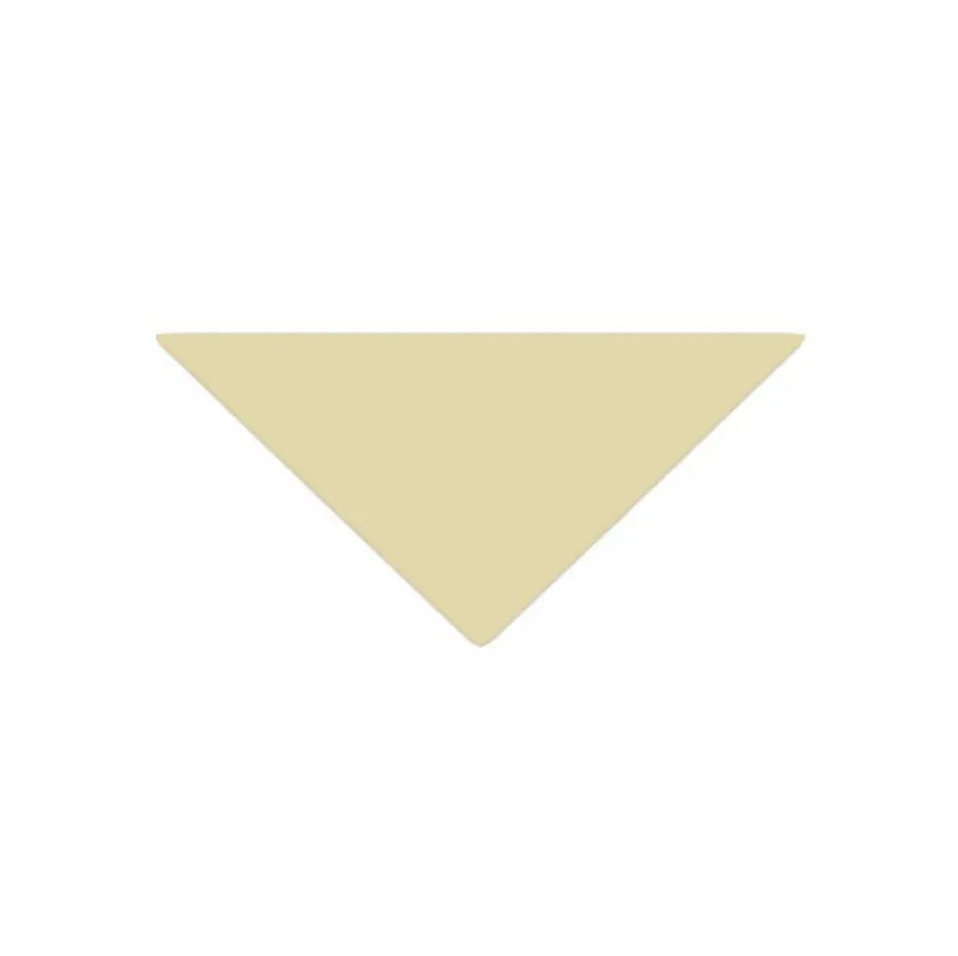 Klinker - Triangel 7/7/10 cm vaniljgul