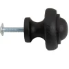 Knopp - Rund gjutjärn 31 mm