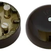 Kulodosa - Svart porslin 55 mm rund