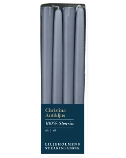 Liljeholmens Christinaljus - 8-pack ljusgrå