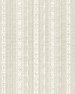Lim & Handtryck Tapet - Edit torv/beige