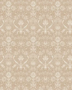 Lim & Handtryck Tapet - Florian torv/beige