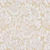 Lim & Handtryck Tapet - Kashmir beige/guld