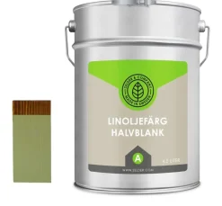 Linoljefärg Selder & Co - Lindgrön