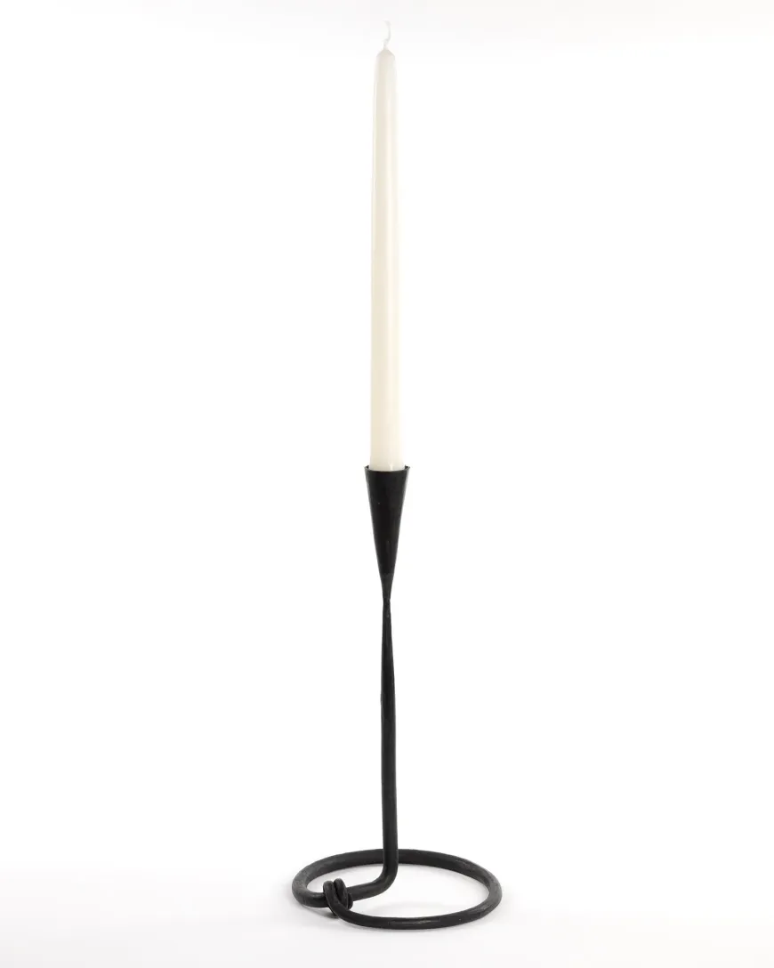 Ljusstake smide - Långshyttan 26 cm