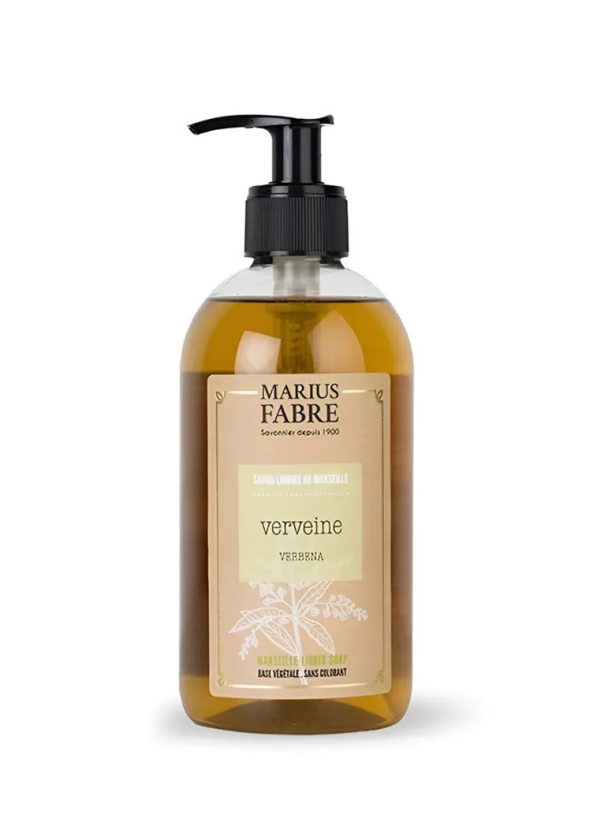 Marius Fabre - Flytande marseilletvål med doft av verbena 400 ml