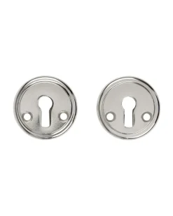 Nyckelskylt - Låsbolaget 7 nickel 48 mm