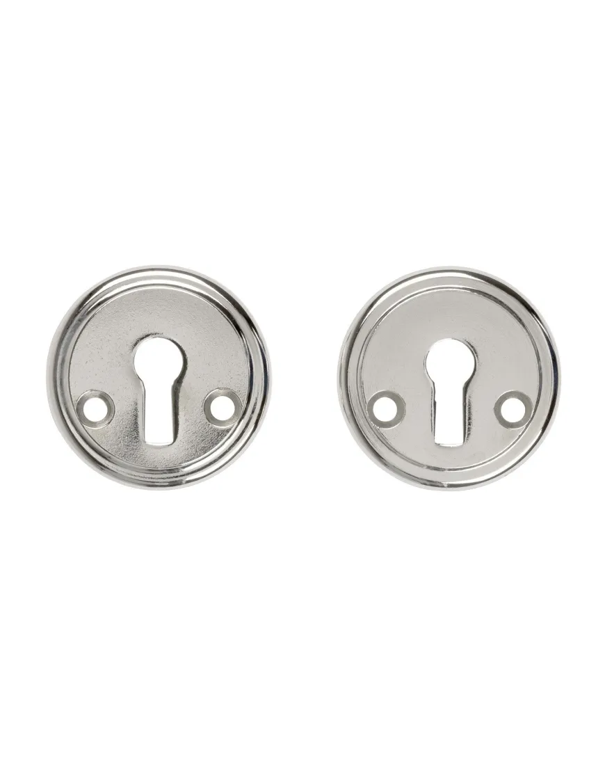 Nyckelskylt - Låsbolaget 7 nickel 48 mm