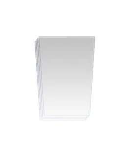 4-pack glasskärmar till lykthus S4