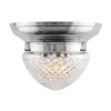 Plafond - Taklampa Frödingplafond 200 nickel, slipat klarglas