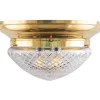 Plafond - Taklampa Frödingplafond 300 mässing, klarglas