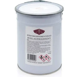 Roslagsmahogny Claessons - Röd