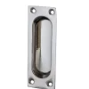 Skjutdörrshandtag - Nickel 95x34 mm