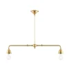 Spelbordslampa 60 (Mässing)- Inkl. takfäste