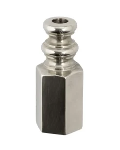 Spjälltofs - kakelugnstofs II nickel