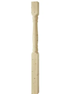Svarvad pelare - Stolpe gran 2500 x 170 mm