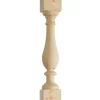 Svarvad stolpe - Baluster gran 800 x 130 mm
