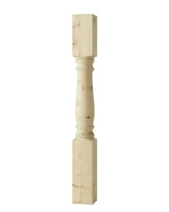 Svarvad stolpe - Gran 1180 x 130 mm