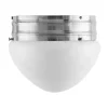 Taklampa - Heidenstamplafond 200 nickel, opalvit