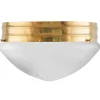 Taklampa - Heidenstamplafond 300 mässing, mattglas