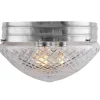 Taklampa - Heidenstamplafond 300 nickel, klarglas