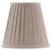 Textilskärm d130 (Klämf/Beige)