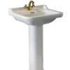 Tvättställ Art Deco - 60 cm, piedestal