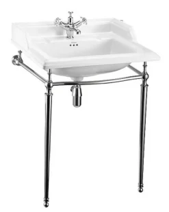 Tvättställ - Burlington Classic 65 cm, kromställning