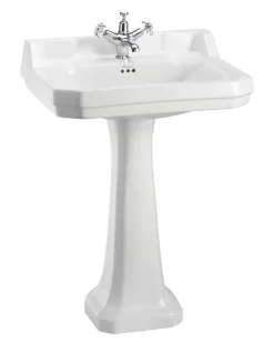 Tvättställ - Burlington Edwardian 56 cm, piedestal