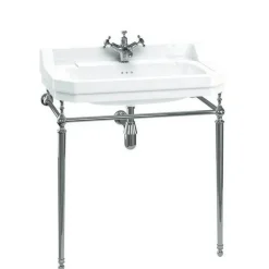 Tvättställ - Burlington Edwardian 80 cm, kromställning
