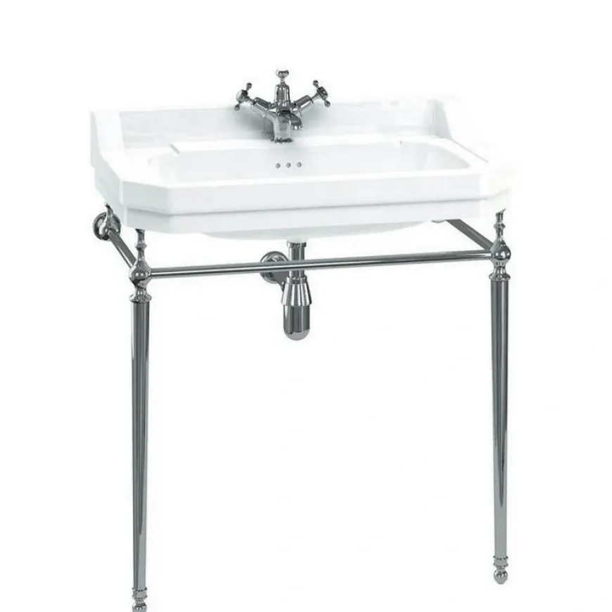 Tvättställ - Burlington Edwardian 80 cm, kromställning
