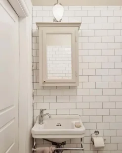 Tvättställ Burlington - Edwardian JR 51 cm med handduksstång