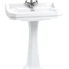 Tvättställ - Burlington Edwardian 80 cm, piedestal