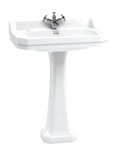 Tvättställ - Burlington Edwardian 80 cm, piedestal