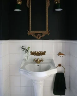 Tvättställ Camden - 55 cm, piedestal